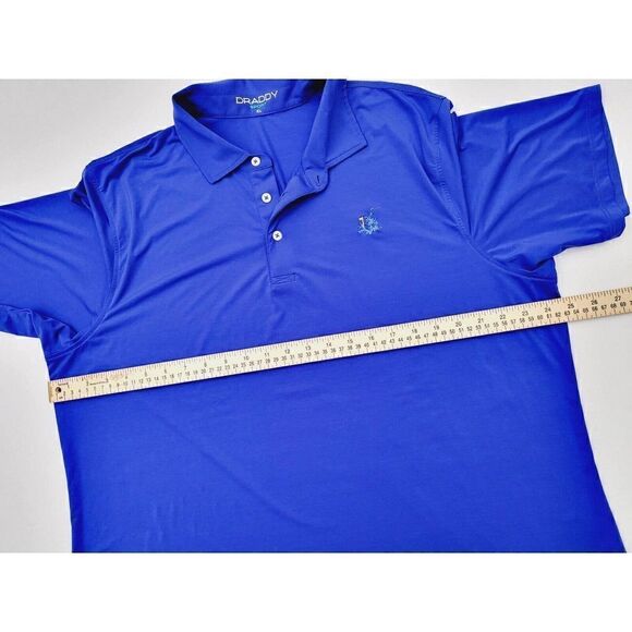 B Draddy Sport Polo Shirt Mens Medium Short Sleeve Size XL - Picture 3 of 8